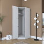 Hanah Home Armario Blanco con Estanterías